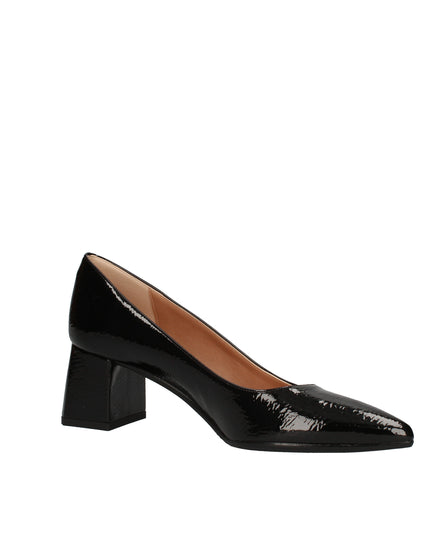 Cinzia Soft decolletè in vernice con tacco grosso