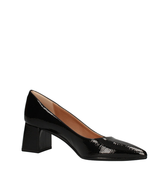 Cinzia Soft decolletè in vernice con tacco grosso