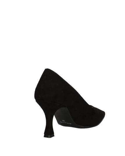 Cinzia Soft decolletè in camocio con tacco a clessidra