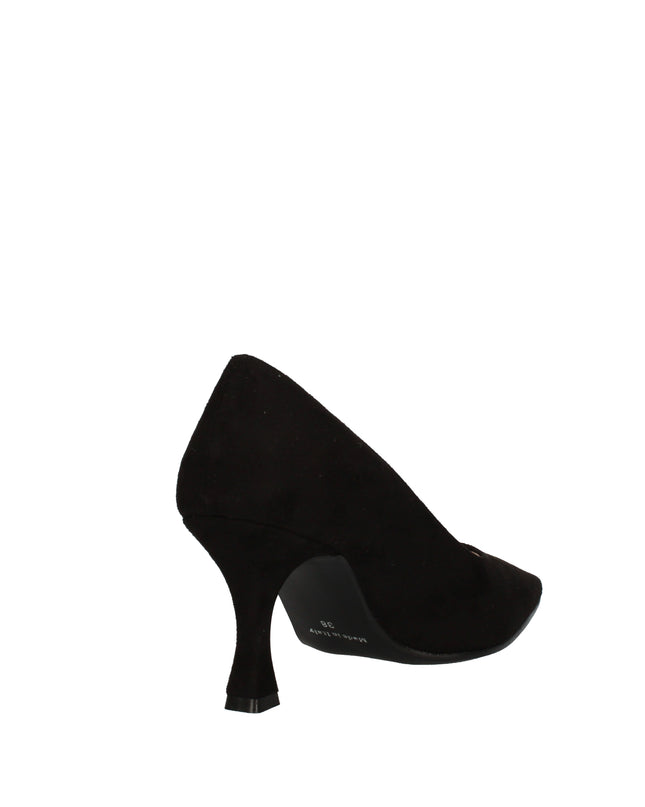 Cinzia Soft decolletè in camocio con tacco a clessidra