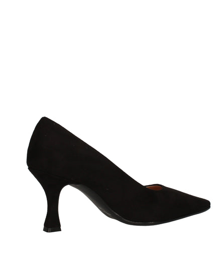 Cinzia Soft decolletè in camocio con tacco a clessidra