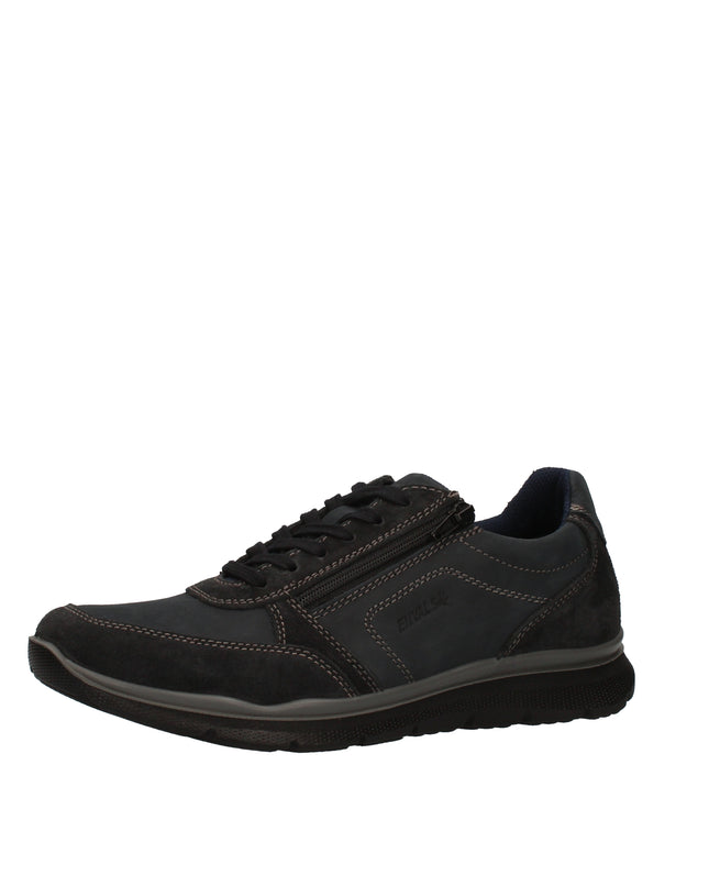 Enval Soft sneakers in pelle con zip laterale