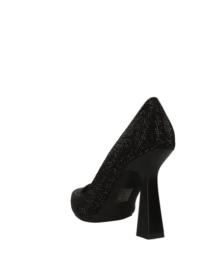 Pregunta decolletè con strass e tacco a clessidra