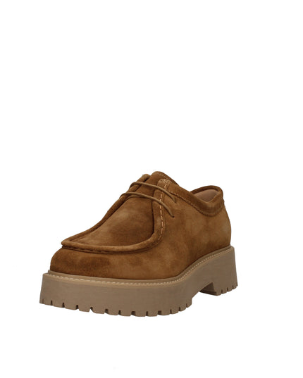 Nero Giardini scarpe stringate in camoscio