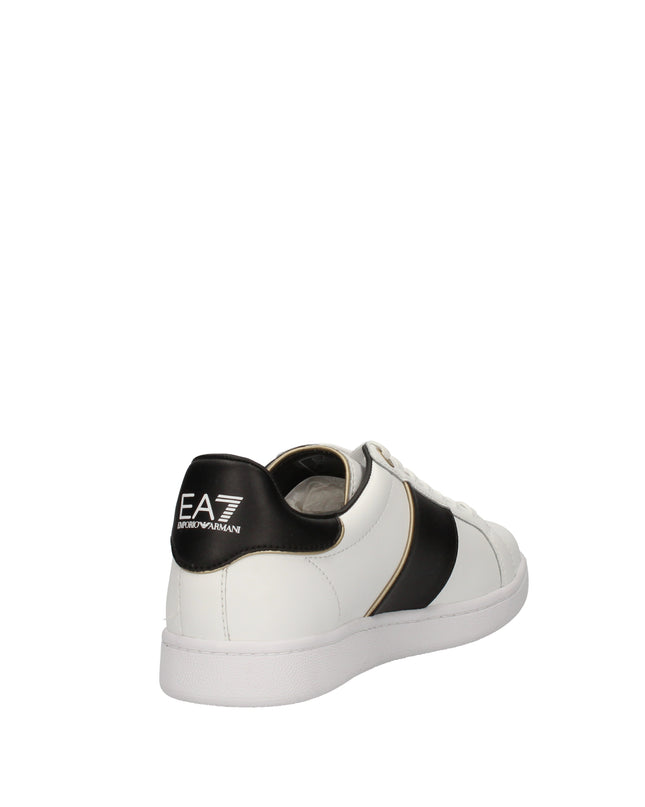 Emporio Armani EA7 sneakers in pelle con logo