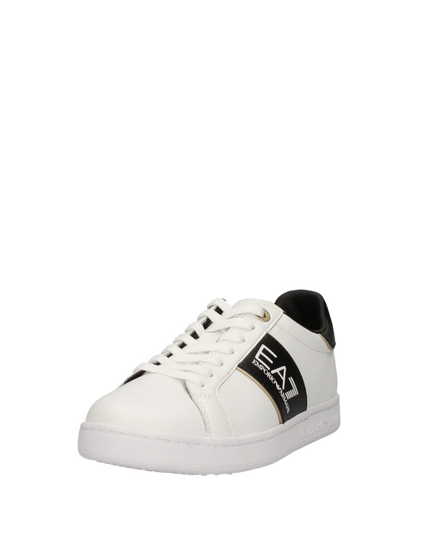 Emporio Armani EA7 sneakers in pelle con logo