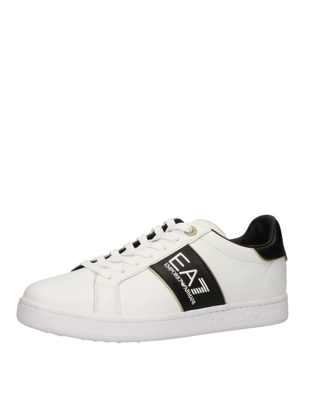 Emporio Armani EA7 sneakers in pelle con logo