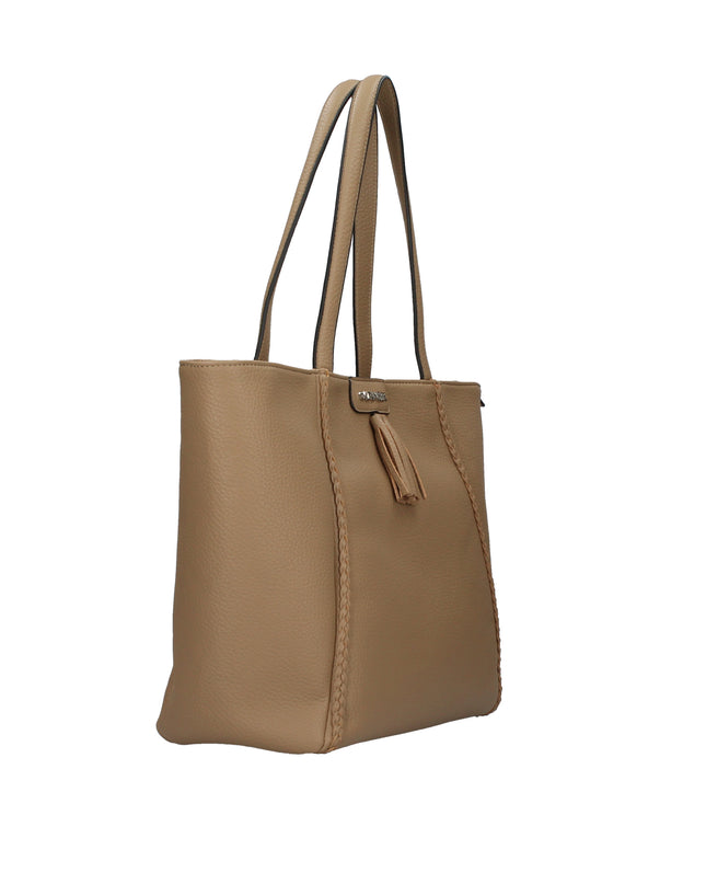 Cafè Noir borsa shopping con intrecci