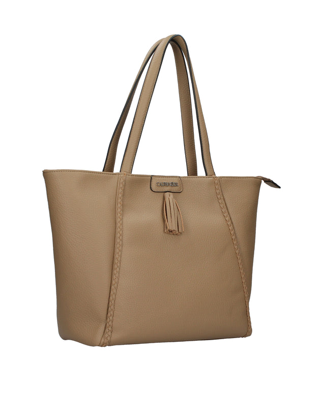 Cafè Noir borsa shopping con intrecci