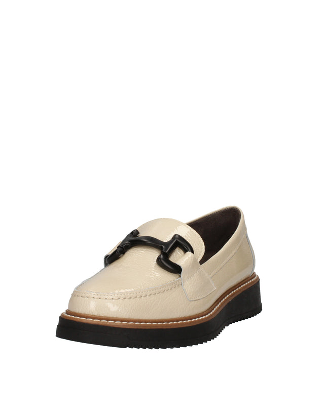 Pitillos mocassini in vernice con accessorio