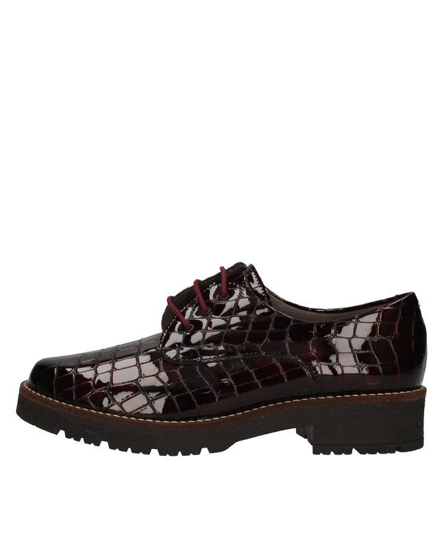 Pitillos stringate lucide con stampa animalier