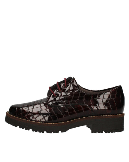 Pitillos stringate lucide con stampa animalier