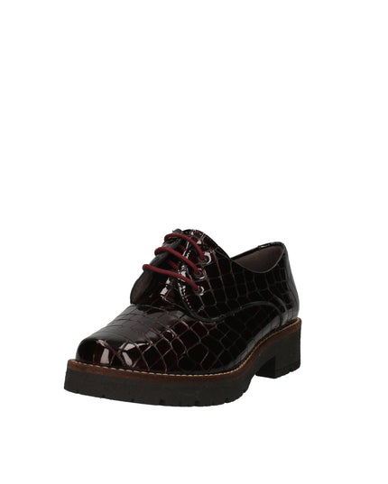 Pitillos stringate lucide con stampa animalier