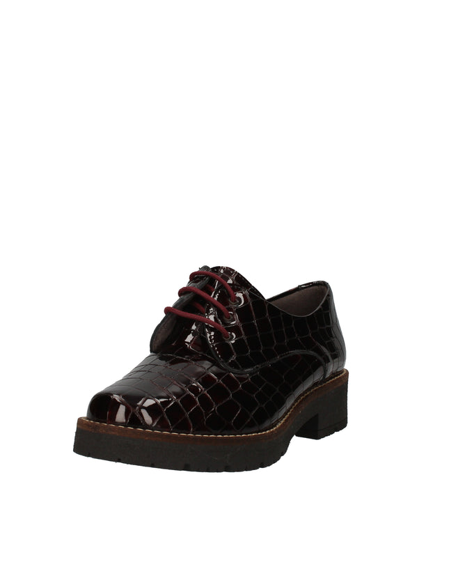 Pitillos stringate lucide con stampa animalier