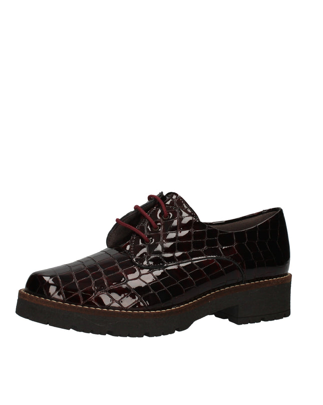 Pitillos stringate lucide con stampa animalier