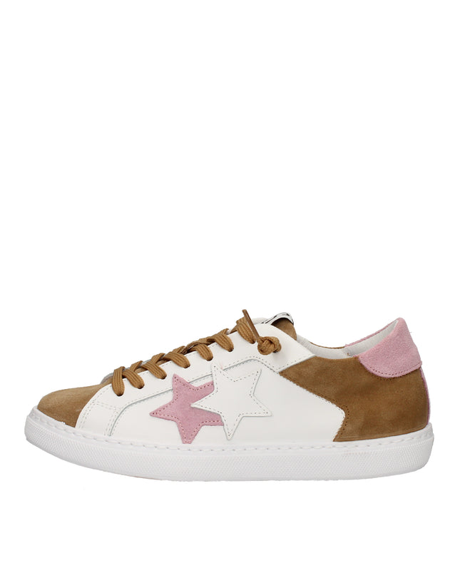 2Star sneakers basse con inserti in suede effetto used