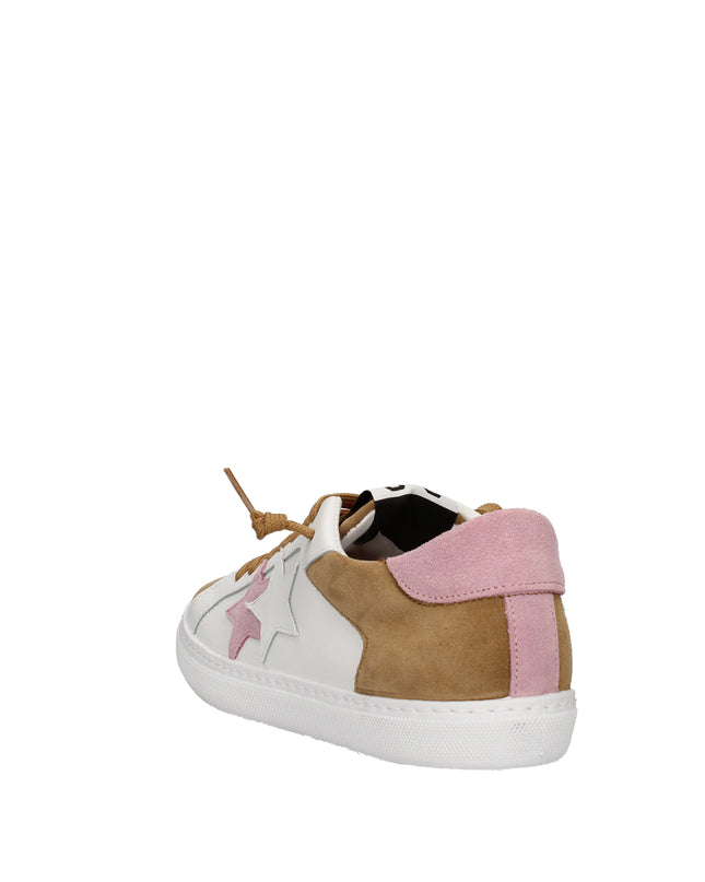 2Star sneakers basse con inserti in suede effetto used