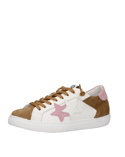 2Star sneakers basse con inserti in suede effetto used