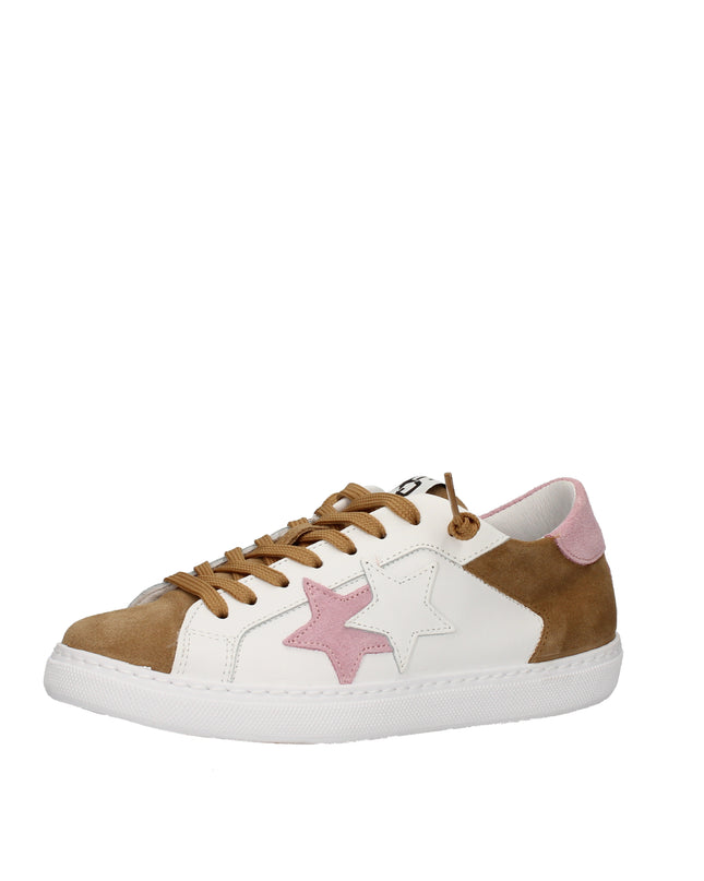 2Star sneakers basse con inserti in suede effetto used