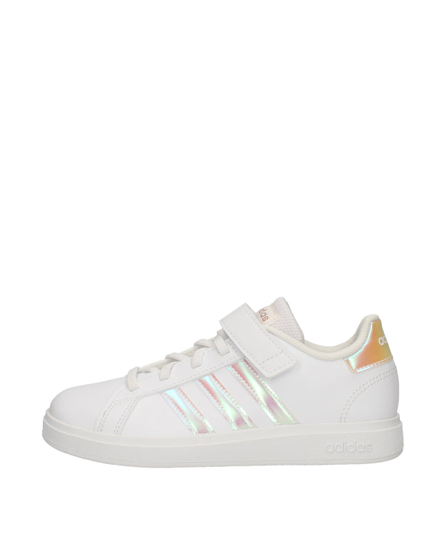Adidas Grand Court 2.0 sneakers con lacci elastiti e chiusura a strappo