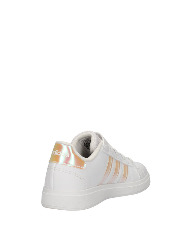 Adidas Grand Court 2.0 sneakers con lacci elastiti e chiusura a strappo