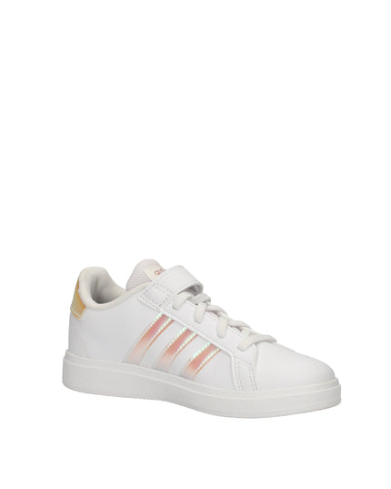 Adidas Grand Court 2.0 sneakers con lacci elastiti e chiusura a strappo