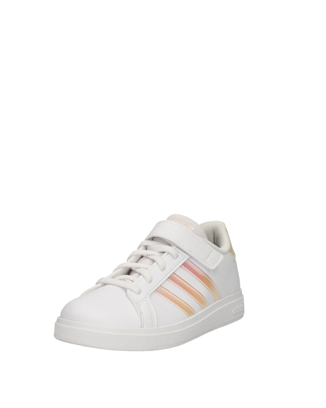 Adidas Grand Court 2.0 sneakers con lacci elastiti e chiusura a strappo