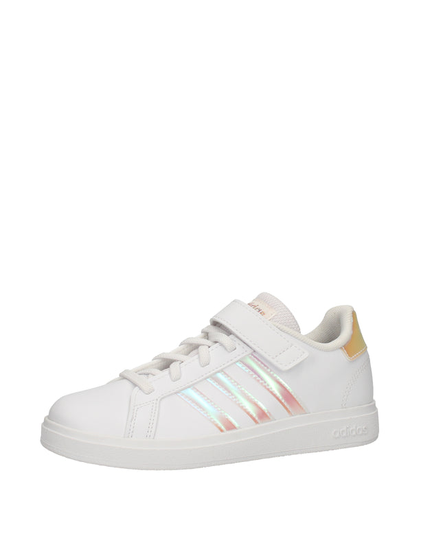 Adidas Grand Court 2.0 sneakers con lacci elastiti e chiusura a strappo