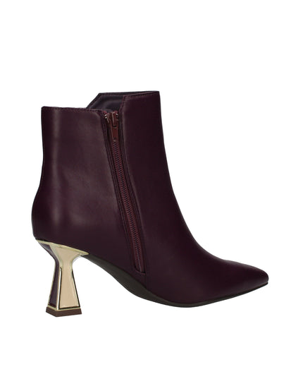 Menbur Febris stivaletti a punta con tacco a clessidra smaltato