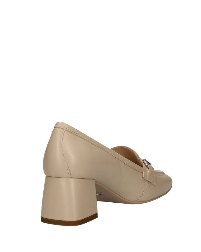 Nero Giardini mocassini con tacco