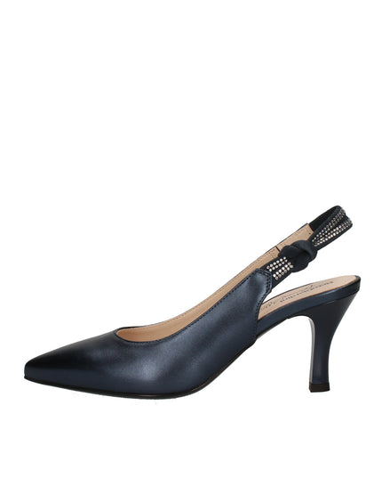 Nero Giardini decolletè aperte con strass