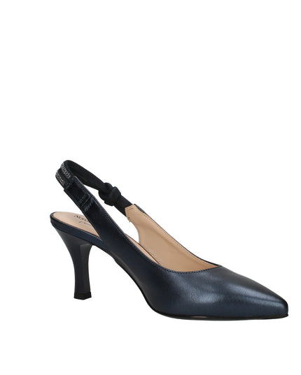 Nero Giardini decolletè aperte con strass