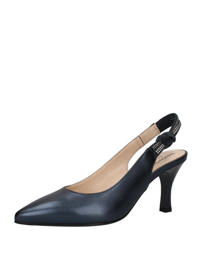 Nero Giardini decolletè aperte con strass