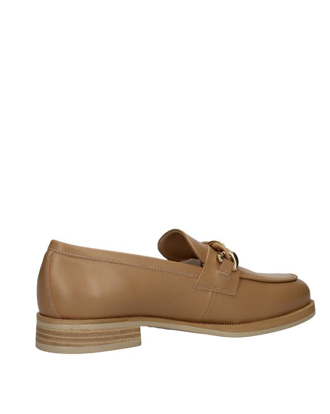 Nero Giardini mocassini in pelle con catena