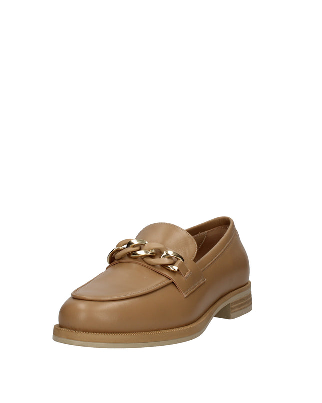 Nero Giardini mocassini in pelle con catena