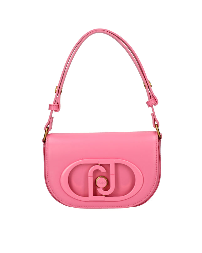 Liu Jo pochette a mezzaluna con logo smaltato