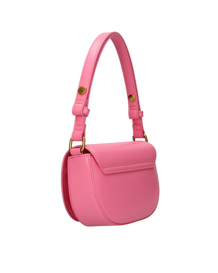 Liu Jo pochette a mezzaluna con logo smaltato