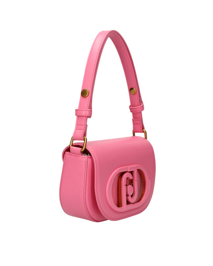 Liu Jo pochette a mezzaluna con logo smaltato