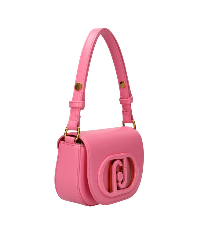 Liu Jo pochette a mezzaluna con logo smaltato