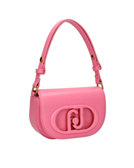 Liu Jo pochette a mezzaluna con logo smaltato