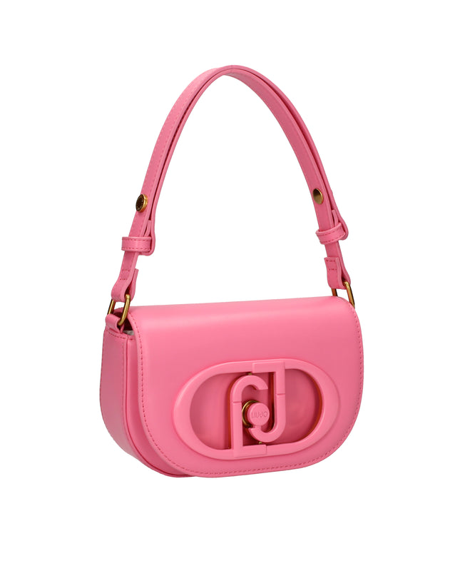 Liu Jo pochette a mezzaluna con logo smaltato