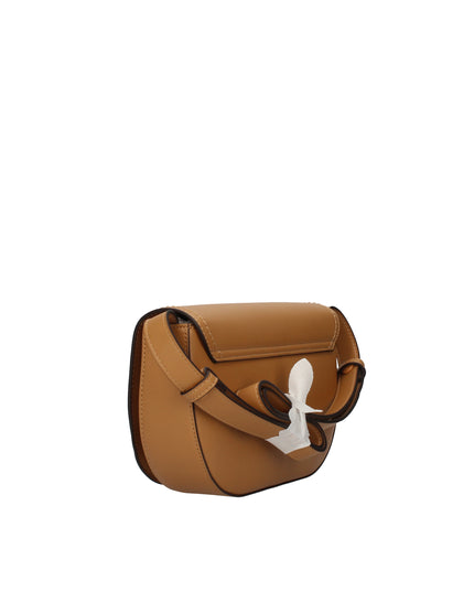 Liu Jo borsa a spalla a mezzaluna con logo in pelle