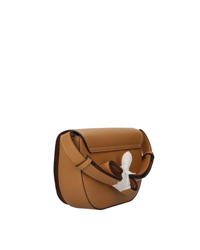 Liu Jo borsa a spalla a mezzaluna con logo in pelle