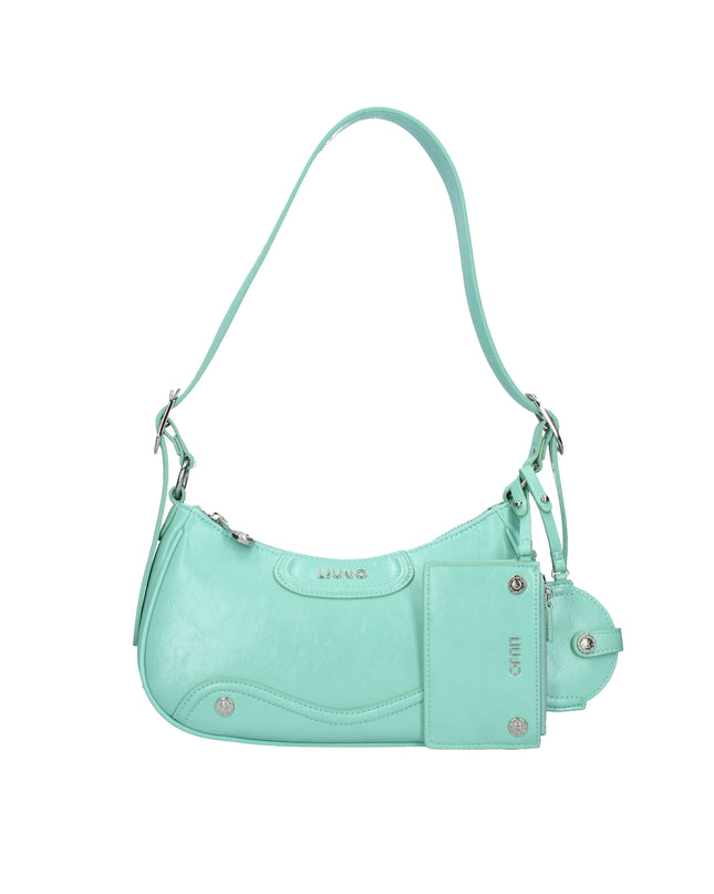 Liu Jo borsa a mezzaluna con portacarte e specchietto