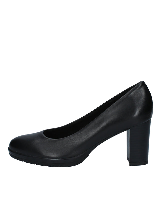 Cinzia Soft Décolleté nero in pelle