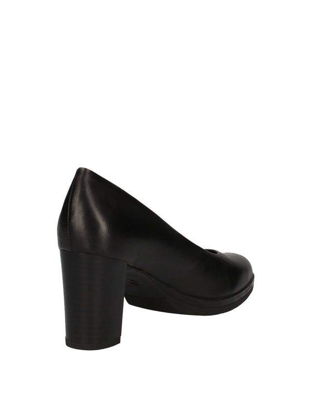 Cinzia Soft Décolleté nero in pelle