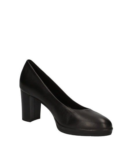 Cinzia Soft Décolleté nero in pelle