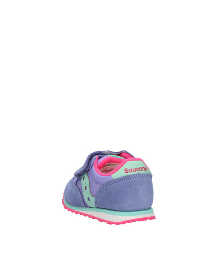 Saucony Baby Jazz Hook & Loop sneakers in camoscio e nylon