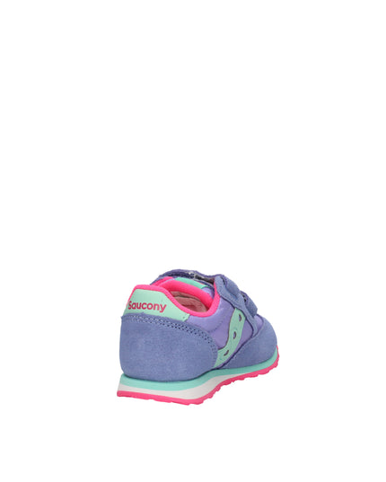 Saucony Baby Jazz Hook & Loop sneakers in camoscio e nylon