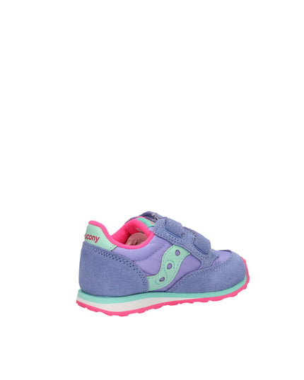 Saucony Baby Jazz Hook & Loop sneakers in camoscio e nylon